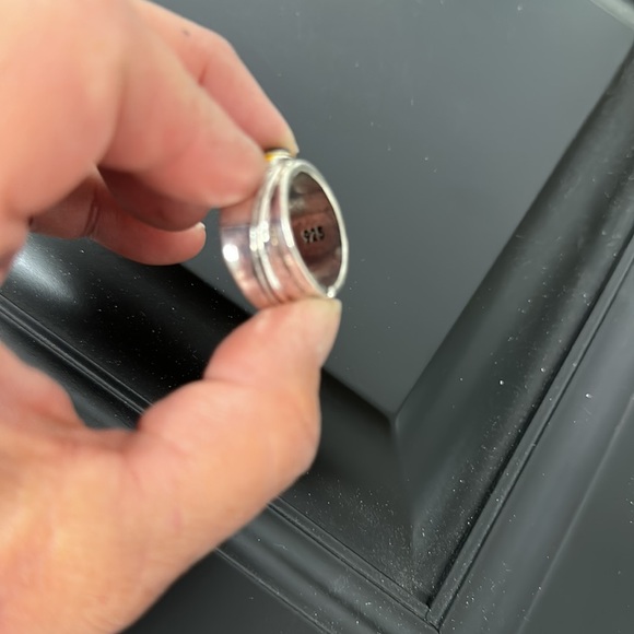 SS Sapphire Ring - Picture 4 of 4